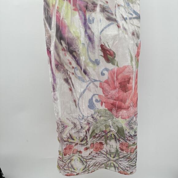 Lapis Anthropologie Smocked Strapless Floral Maxi Dress OS XS S M Multicolor - Picture 4 of 13